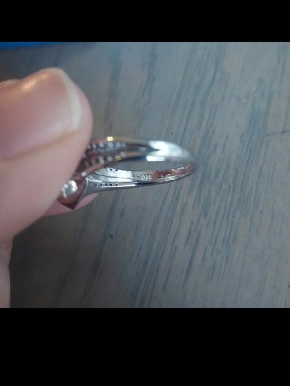 Jtv pearl ring sz 7  and pearl necklace